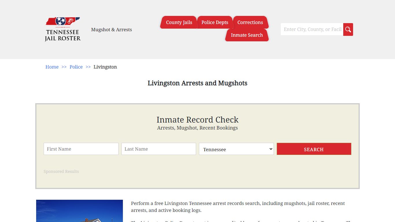 Livingston Arrests and Mugshots | Jail Roster Search